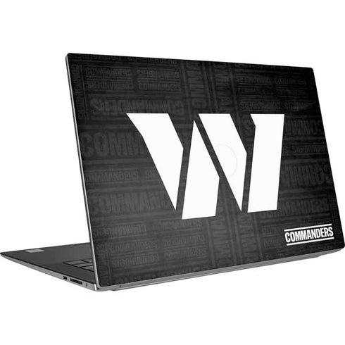 NFL Washington Commanders Black and White Dell XPS Skin